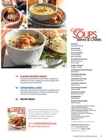 Soups, Stews, & Chilies