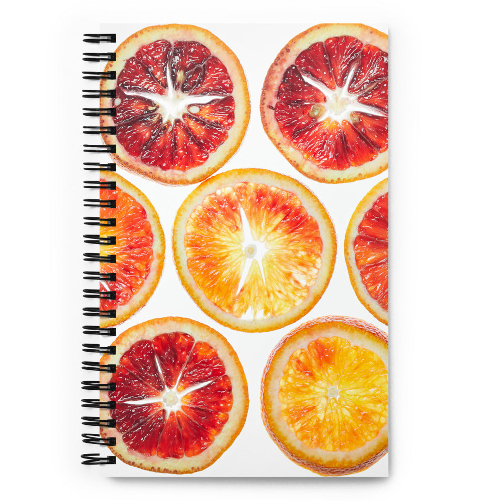 Blood Orange Spiral Notebook