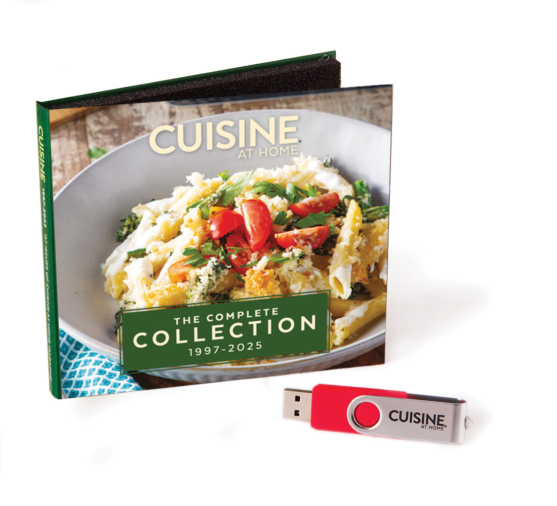 Cuisine at Home Back Issue Library 2025 USB Drive