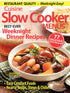 Slow Cooker Menus, Volume 2