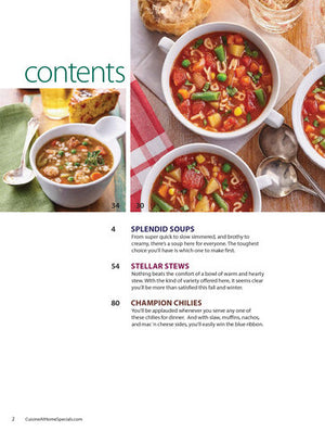 Soups, Stews & Chilies
