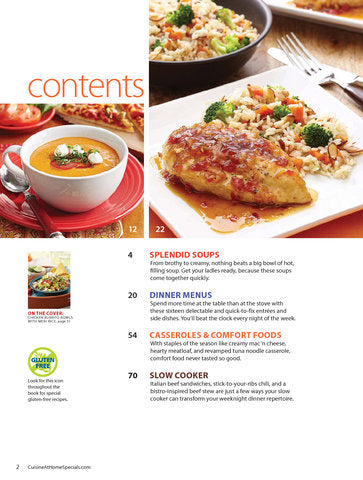 Cuisine Weeknight Menus, Volume 4