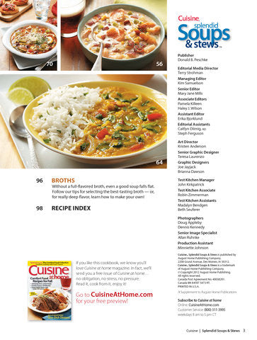 Splendid Soups & Stews