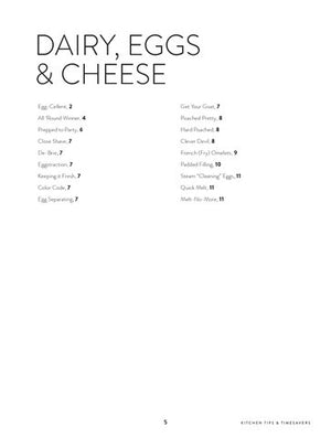 Kitchen Tips + Timesavers