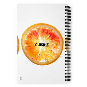 Blood Orange Spiral Notebook