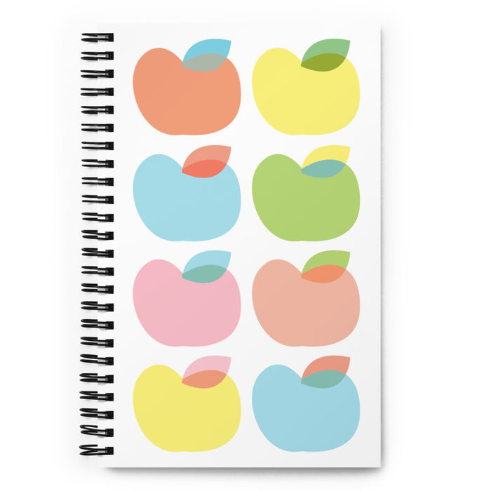 Happy Apples Spiral Notebook