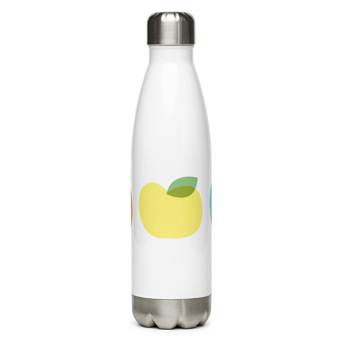 Happy Apples Stainless Steel Water Bottle