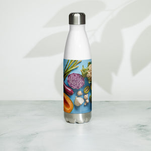 Fruits & Veggies Stainless Steel Water Bottle