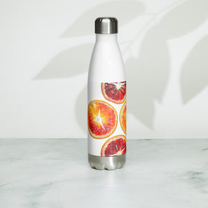 Blood Orange Stainless Steel Water Bottle